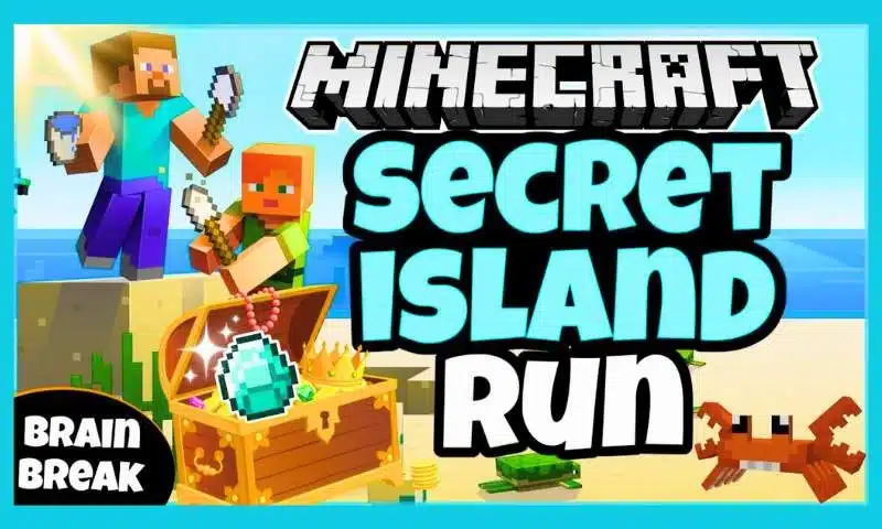 Brain Break: Minecraft Island Run