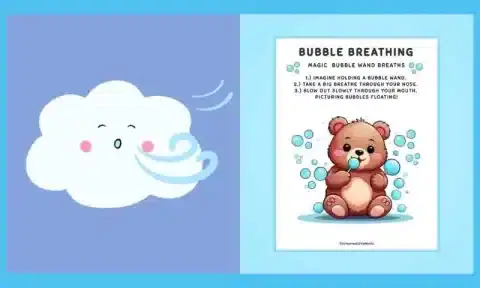 Free Printable Breathing Exercises for Kids • Enchanted Little World