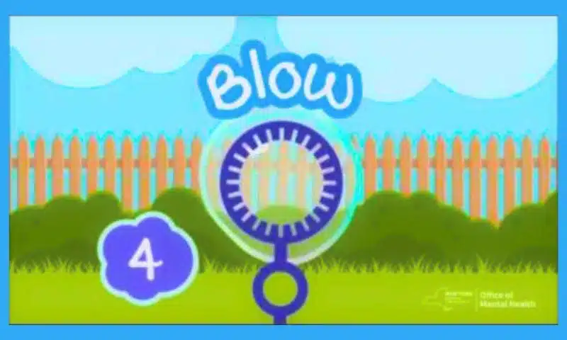 Bubble Breathing Exercise