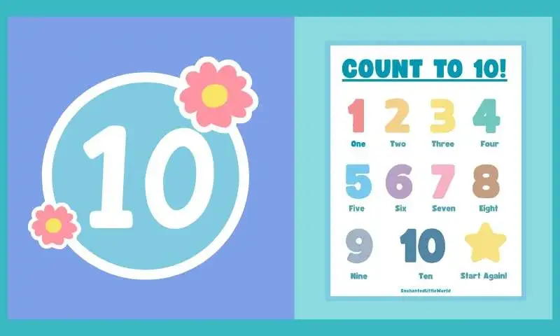 Free Printable Count To 10 Chart