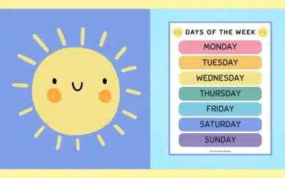 Free Printable Days Of The Week Chart