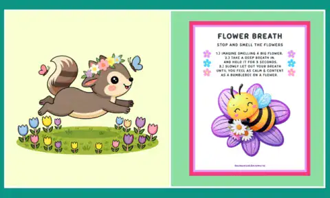 Free Printable Breathing Exercises for Kids • Enchanted Little World