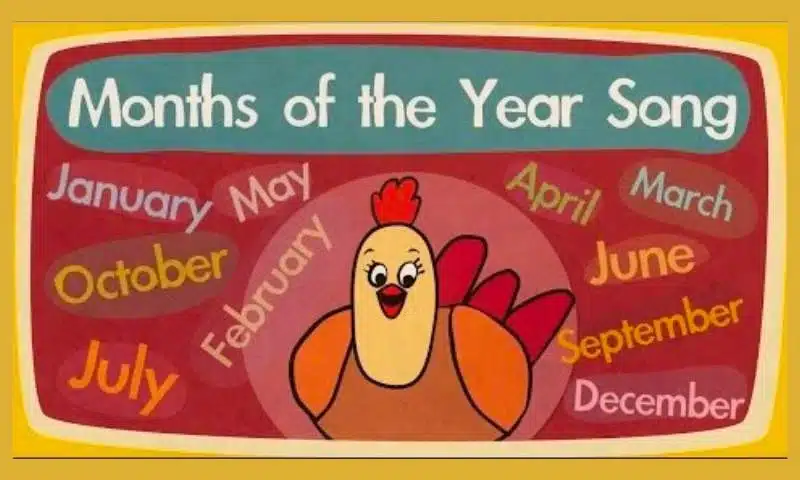 Months Of The Year Song