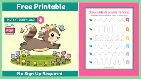 Free Printable Breathing Exercises for Kids • Enchanted Little World