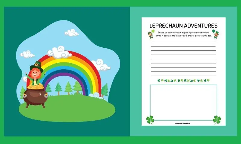 Free Printable St.Paddy’s Story Prompt