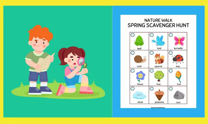 Free Printable Spring Scavenger Hunt