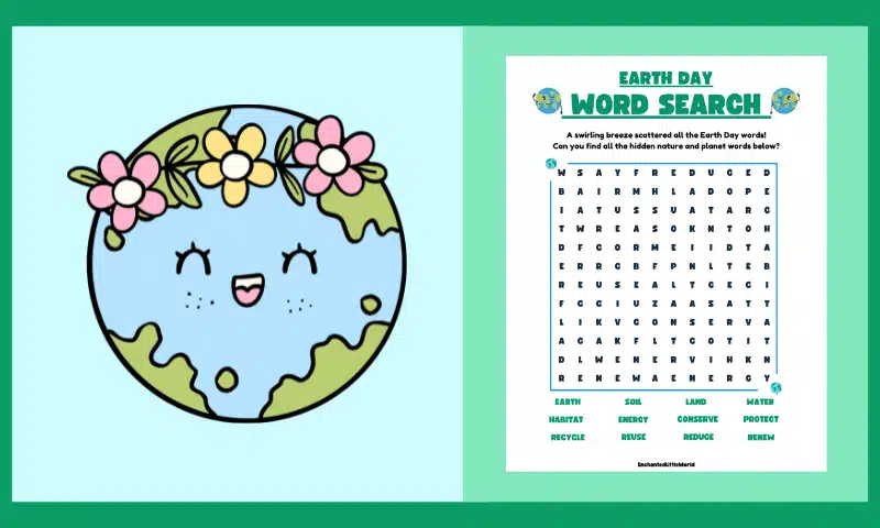 Free Earth Day Activity 3