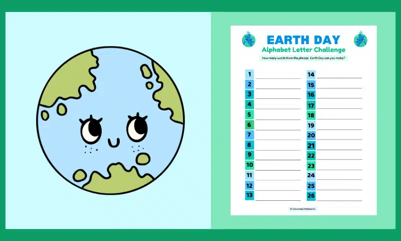 Free Earth Day Activity 2