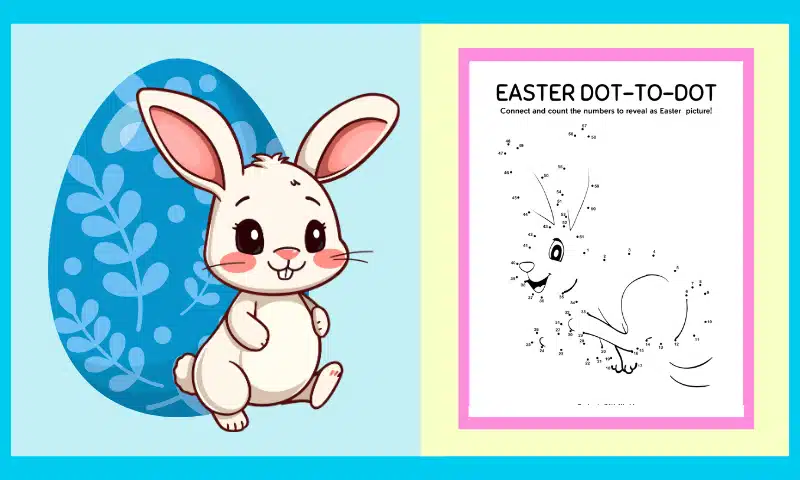 Free Printable Easter Dot-To-Dot