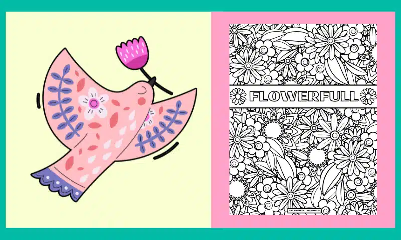 Free Printable Flower Coloring