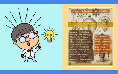 Free Printable Genius Name Generator