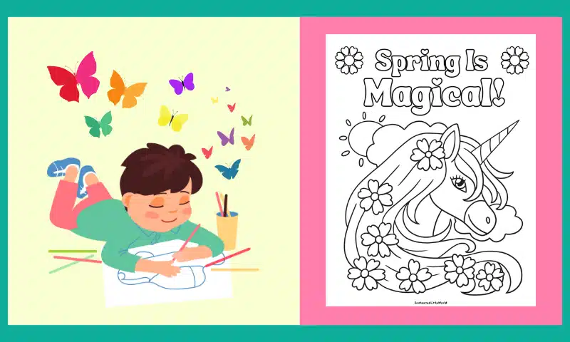 Free Printable Unicorn Coloring