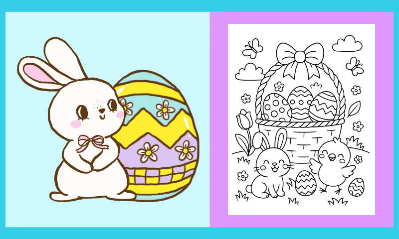 Free Printable Easter Coloring Page #18