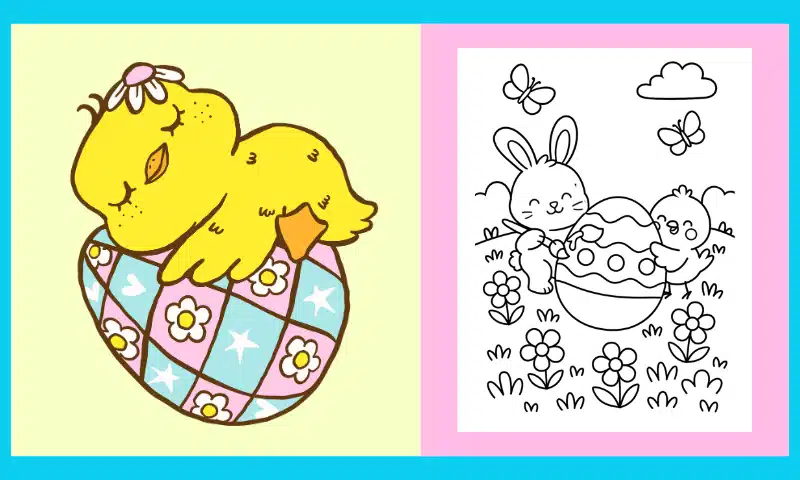 Free Printable Easter Coloring Page #21