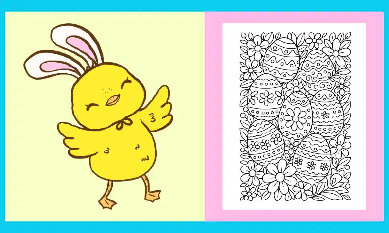 Free Printable Easter Coloring Page #15