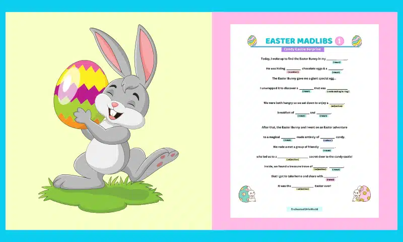 Free Printable Easter Mad Libs #1