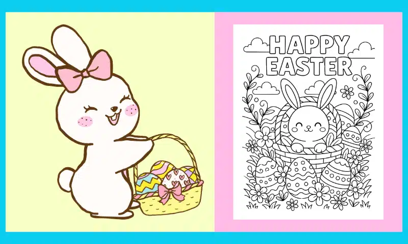 Free Printable Easter Coloring Page #35