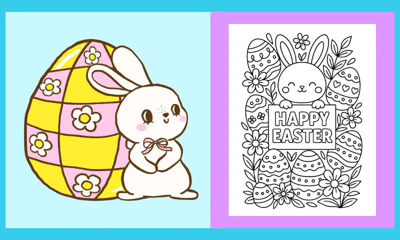 Free Printable Easter Coloring Page #36