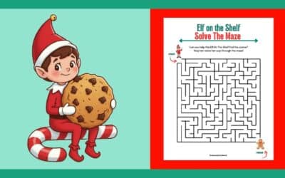 Free Elf On The Shelf Maze 2: Medium