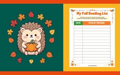 Free Printable Fall Reading List Tracker