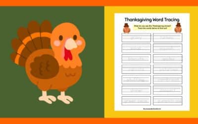 Free Thanksgiving Worksheet 3