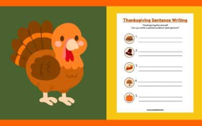 Free Thanksgiving Worksheet 4