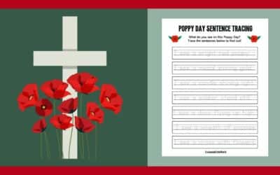 Free Printable Poppy Day Worksheet