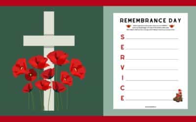 Free Printable Remembrance Day Worksheet