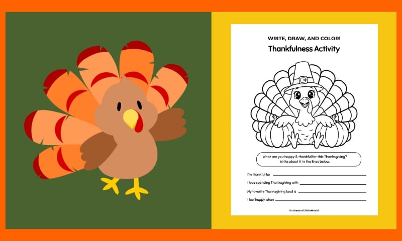 Free Thanksgiving Gratitude Activity