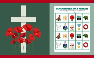 Free Printable Remembrance Day Memory