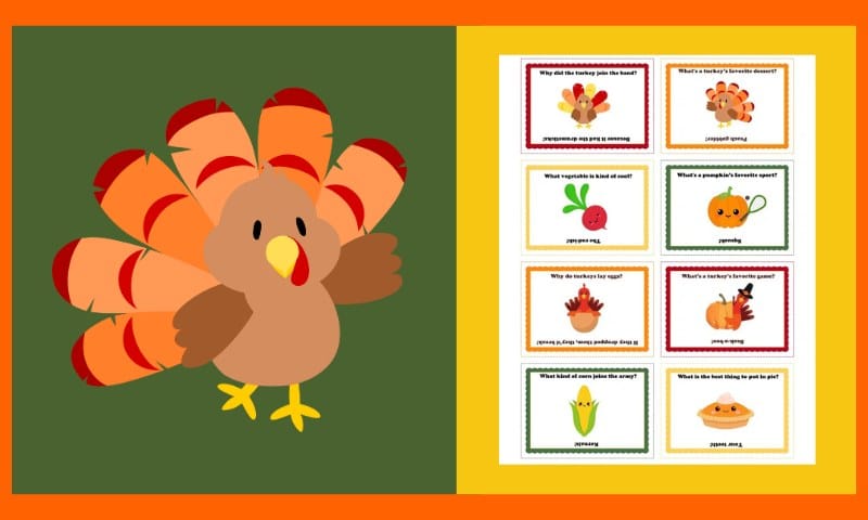 Free Thanksgiving Joke Notes