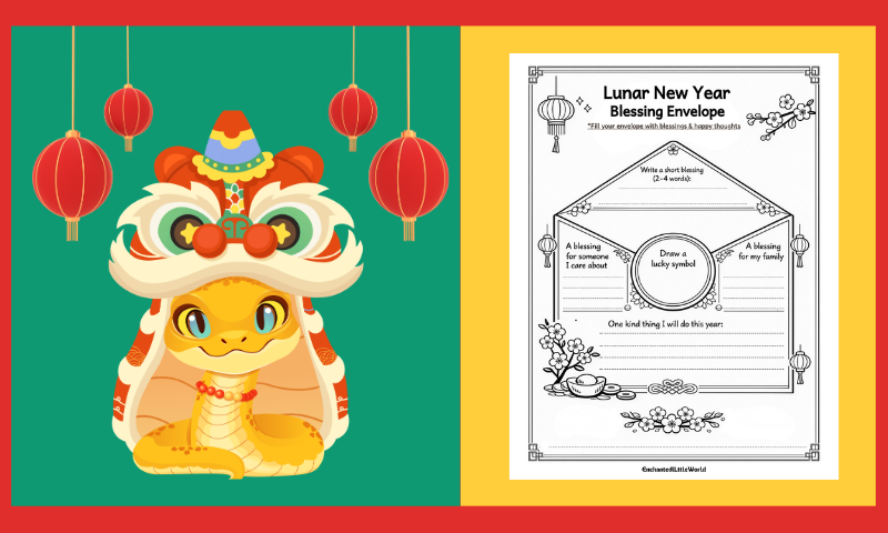 Free Printable Lunar New Year SEL Worksheet