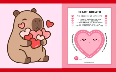 Free Printable Heart Breath Exercise For Kids