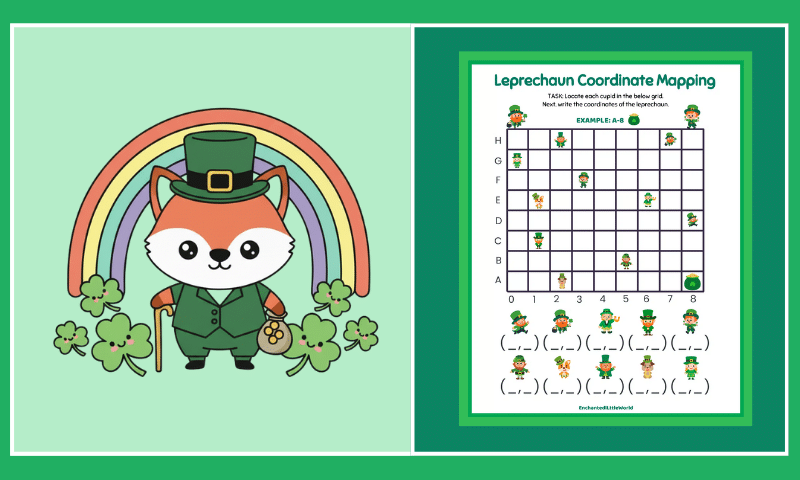 Free Printable St.Patrick’s Day STEM Worksheet
