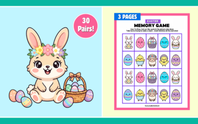 Free Easter Matching Game For Kids
