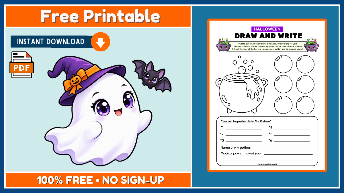 Free Printables for Kids • Enchanted Little World